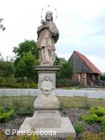 Socha sv. Jana Nepomuckého v Nejdku