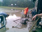 Povodeň 24.6. 2009 - sportovní oddíl